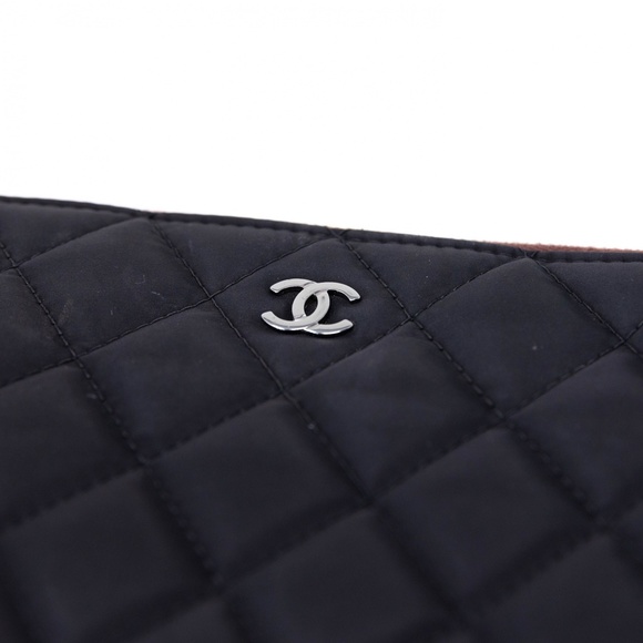 Chanel Nylon Pouch Bag Black SHW - Picture 5 of 11